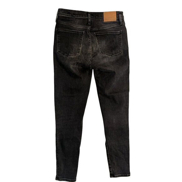 J.Crew Mercantile Womens High Rise Stretch Skinny Jeans Size 28 Washed Black - Picture 3 of 7